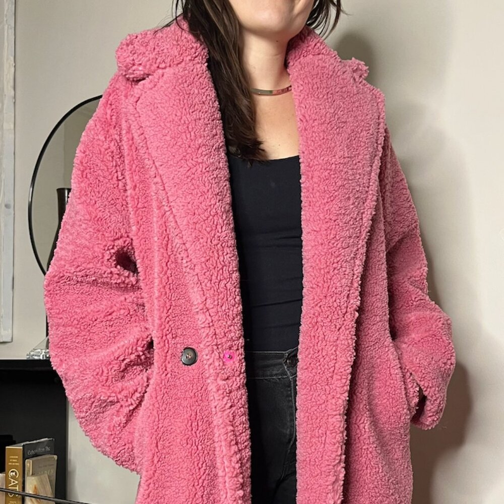 Kourt PINK Teddy Jacket